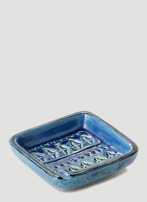 Bitossi Ceramiche Rimini Blu Squared Ashtray Grey wps0644255