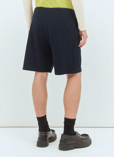 Miu Miu Cotton Piquet Shorts Navy miu0159004