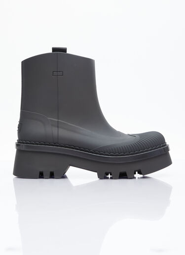 Chloé Raina Rain Boots Black chl0255031