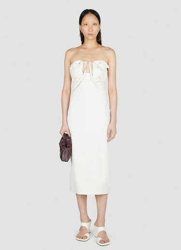 Jacquemus 라 로브 비키니 드레스 화이트 jac0251045