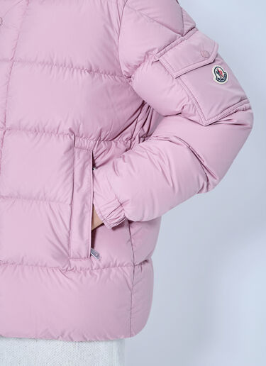 LN-CC® - Moncler: Maya 70 Down Jacket - Pink Moncler Maya 70 Down Jacket Pink mon0266003