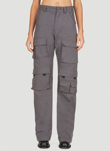 Martine Rose Twist Seam Cargo Pants Grey mtr0253007