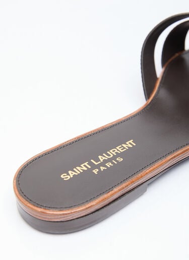 Saint Laurent Tribute Sandals Brown sla0255050