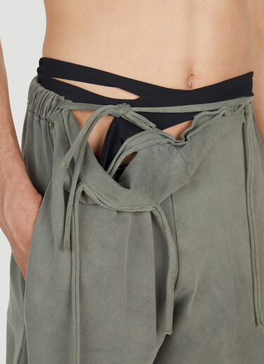 Ottolinger Drape Shorts Green ott0152002