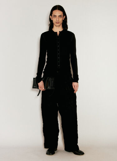 Yohji Yamamoto G-Standard String Pants Black yoy0154006