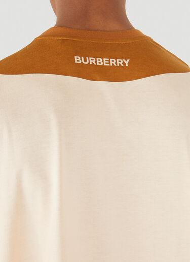 Burberry 앱스트랙스 그래픽 티셔츠 핑크 bur0148058