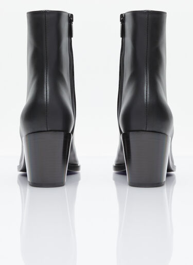 Gianvito Rossi Wednesday Leather Boots Black gia0254004