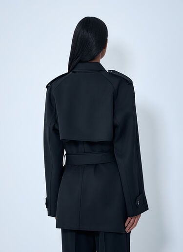 Usuaia Trench Coat The Row Usuaia Trench Coat Black row0263010
