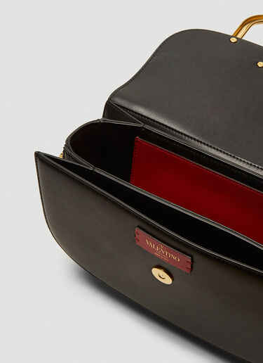 Valentino Supervee Shoulder Bag Black val0239018