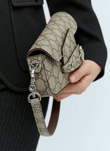 Horsebit 1955 Mini Shoulder Bag Gucci Horsebit 1955 Mini Shoulder Bag Beige guc0255149