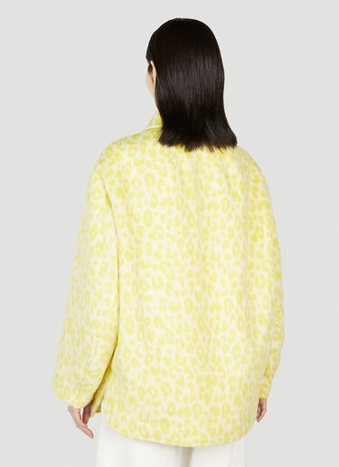 Isabel Marant Odelino 动物印花夹克 黄色 ibm0251002