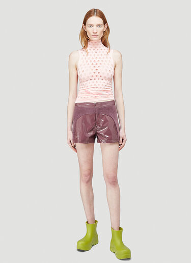Maisie Wilen Cyborg Shorts Red mwn0244009