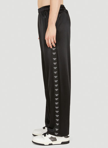 Logo Print Track Pants More Joy Logo Print Track Pants Black mjy0349008