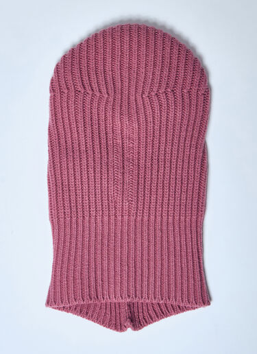 Rick Owens Skull Balaclava Pink ric0258010