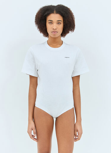 T-Shirt Bodysuit Coperni T-Shirt Bodysuit White cpn0257007