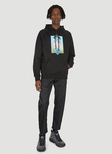 Soulland Poetic Hooded Sweatshirt Black sld0149014