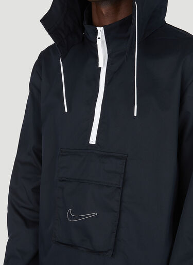 Nike Waffle Anorak Pullover Jacket Black nik0146023