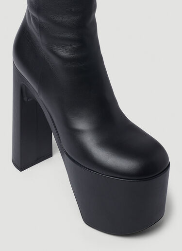 Balenciaga Camden Platform Heeled Boots Black bal0252061