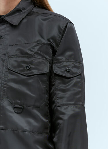 トレイルシャツ Engineered Garments トレイルシャツ ブラック egg0154003