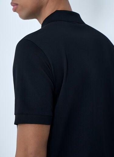 Prada Logo Motif Polo Shirt Black pra0163002