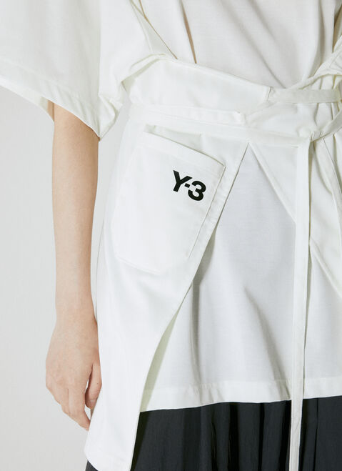 Y-3 Sail Closure T-Shirt Grey yyy0354014