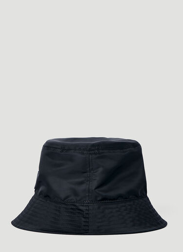 Raf Simons Logo Patch Bucket Hat Black raf0151019