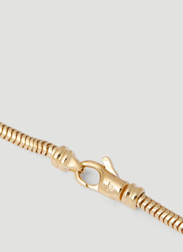 Tom Wood Snake Chain Necklace Gold tmw0351014