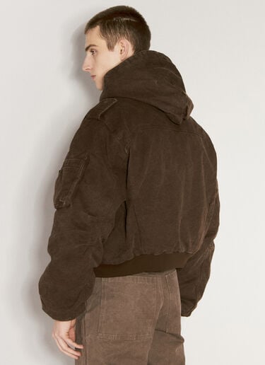 Entire Studios W2 Bomber Jacket Brown ent0156005