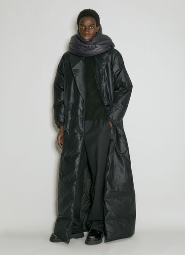 Saint Laurent ロングダウンコート ブラック sla0154013