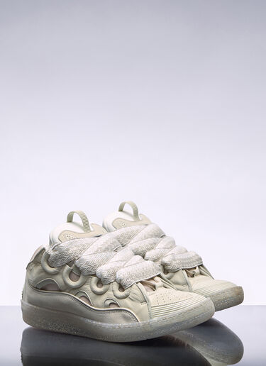 Lanvin Curb Sneakers Cream lnv0158004