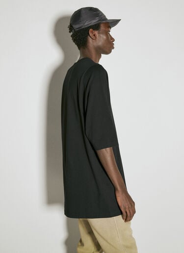 Level Logo Print T-Shirt Moncler + Rick Owens Level Logo Print T-Shirt Black mcs0355009