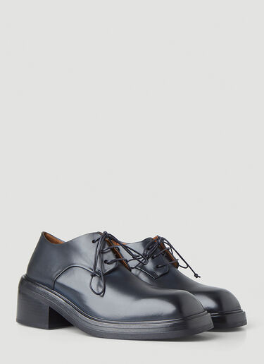 Block Heel Derby Shoes Marsèll Block Heel Derby Shoes Black mar0249026