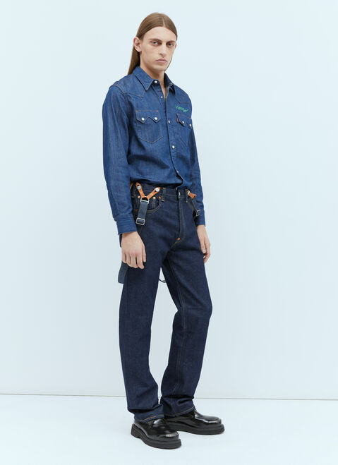 Kenzo x Levi's 501 1933 Suspender Jeans Blue klv0156002