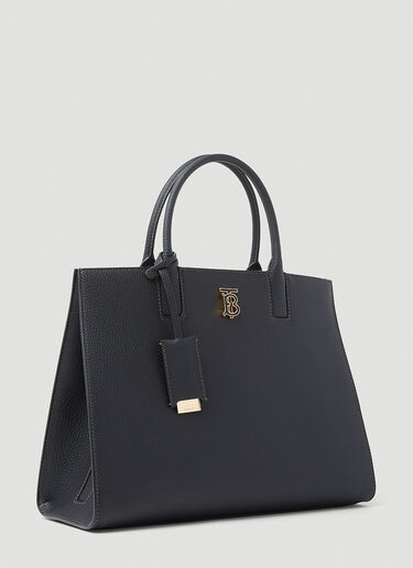 Burberry TB Plaque Tote Bag Black bur0253062