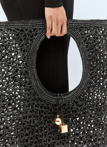 Le Carré Spiaggia Handbag Jacquemus Le Carré Spiaggia Handbag Black jac0258041