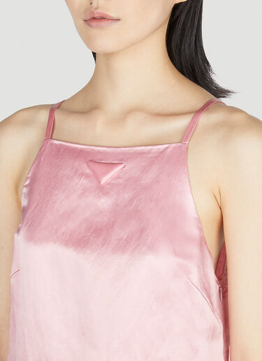 Prada Satin Dress Pink pra0252002