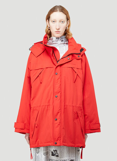 Balenciaga Parka Jacket Red bal0243023