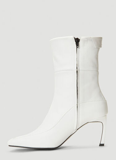Reike Nen Squared-Toe Boots White rkn0241006