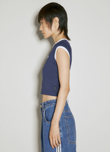 Zion Cropped T-Shirt Eytys Zion Cropped T-Shirt Blue eyt0254008