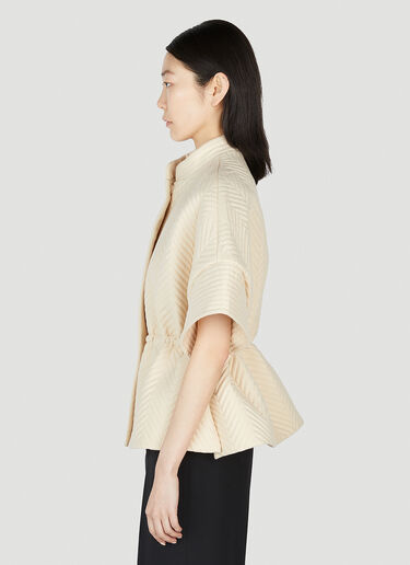 Gucci 퀼팅 반소매 재킷 베이지 guc0251178
