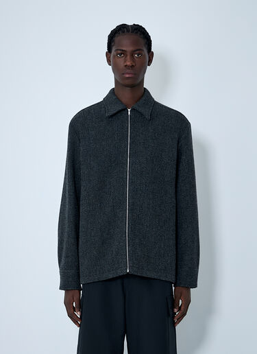Wool Outer Shirt Jil Sander Wool Outer Shirt Grey jil0162023