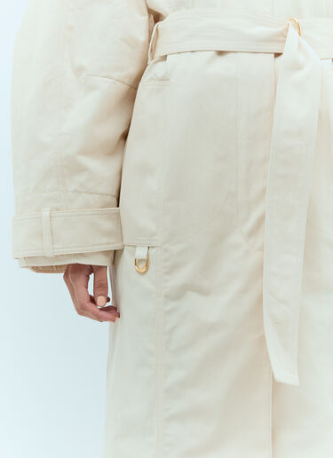 Jacquemus Le Trench Bari Coat Cream jac0256002