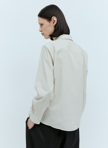 The Row Sadie Shirt Beige row0253021