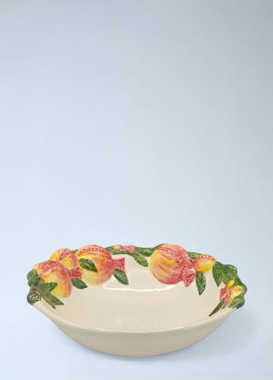 Les-Ottomans Fruit Embellished Ceramic Bowl Multicolour wps0692536