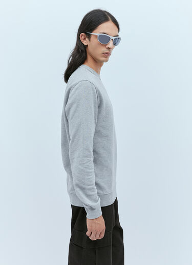 Compass Patch Sweatshirt Stone Island Compass Patch Sweatshirt Grey sto0154053