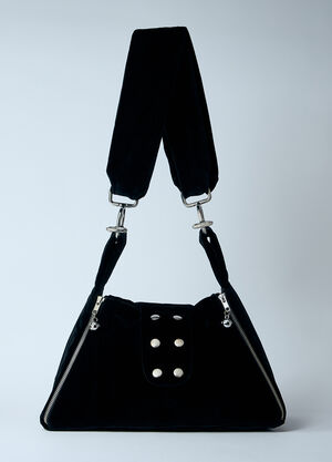 Chopova Lowena ミニピラミッドバッグ  ブラック cho0260012