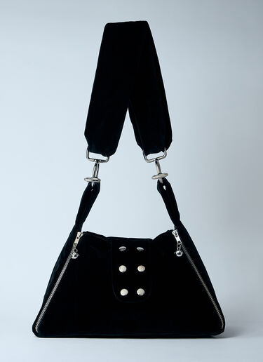 Chopova Lowena Mini Pyramid Bag Black cho0260012