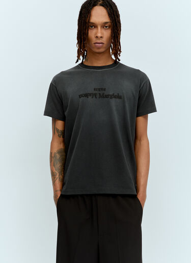 Maison Margiela リバースロゴTシャツ ブラック mla0155009