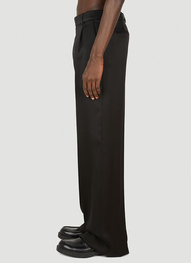 Saint Laurent Straight Leg Pants Black sla0152002