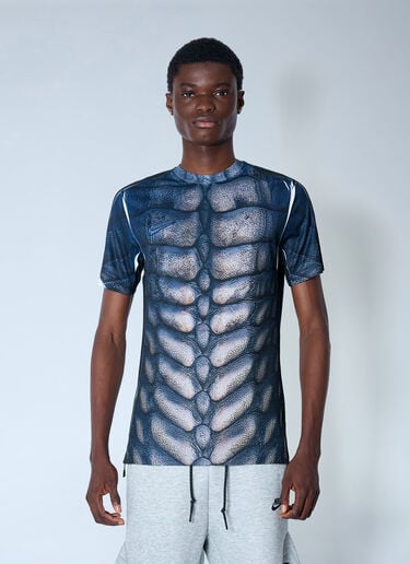 Re-Create Reptile T-Shirt Nike by Yaku Re-Create Reptile T-Shirt Blue nik0165017